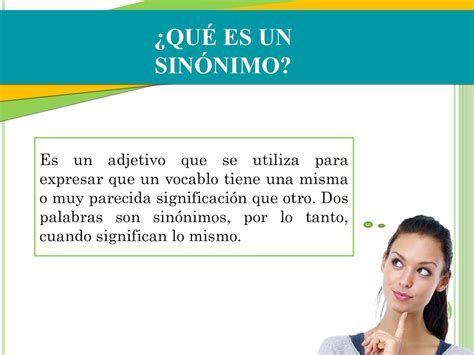 sinonimo de definicion|qué son los sinónimos.